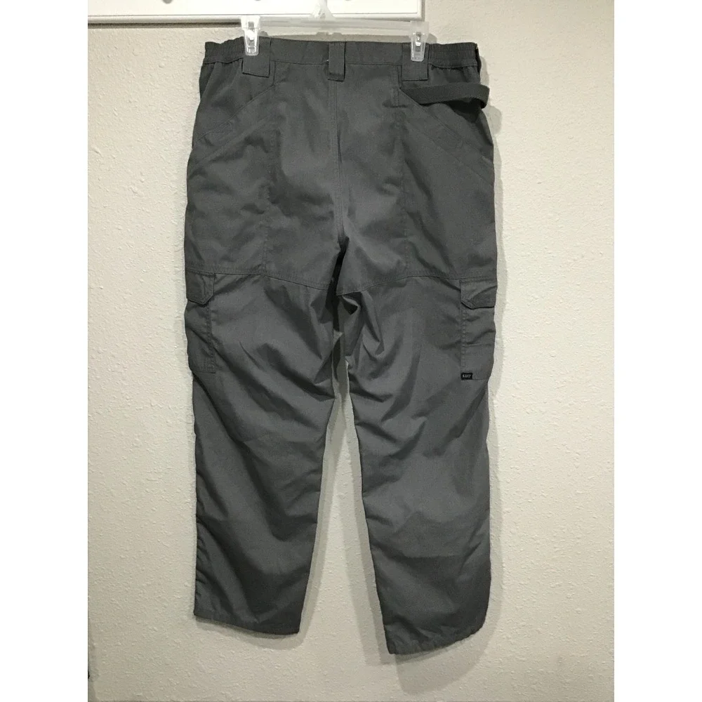 5.11 Tactical Men's Taclite Pro Ripstop Cargo Pants Gray 38x32 Utility‎ Gorpcore